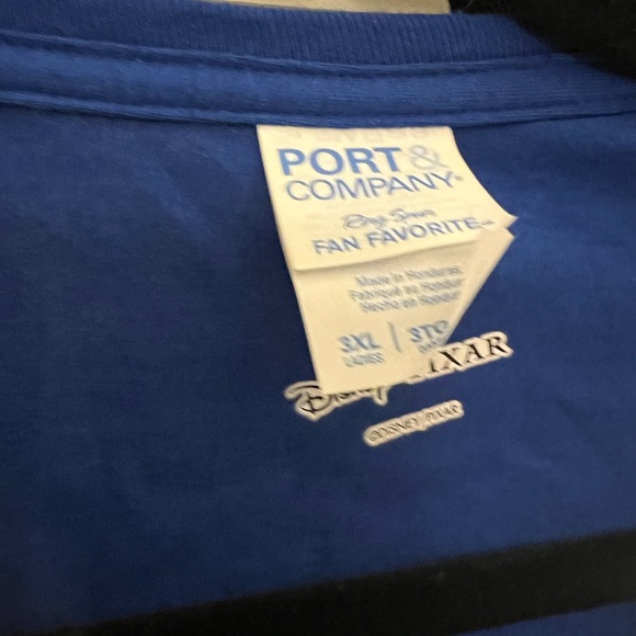 ☀️☀️Disney Pixar Inside Out Joy Face 3X Blue T-Shirt☀️☀️ - Picture 4 of 4